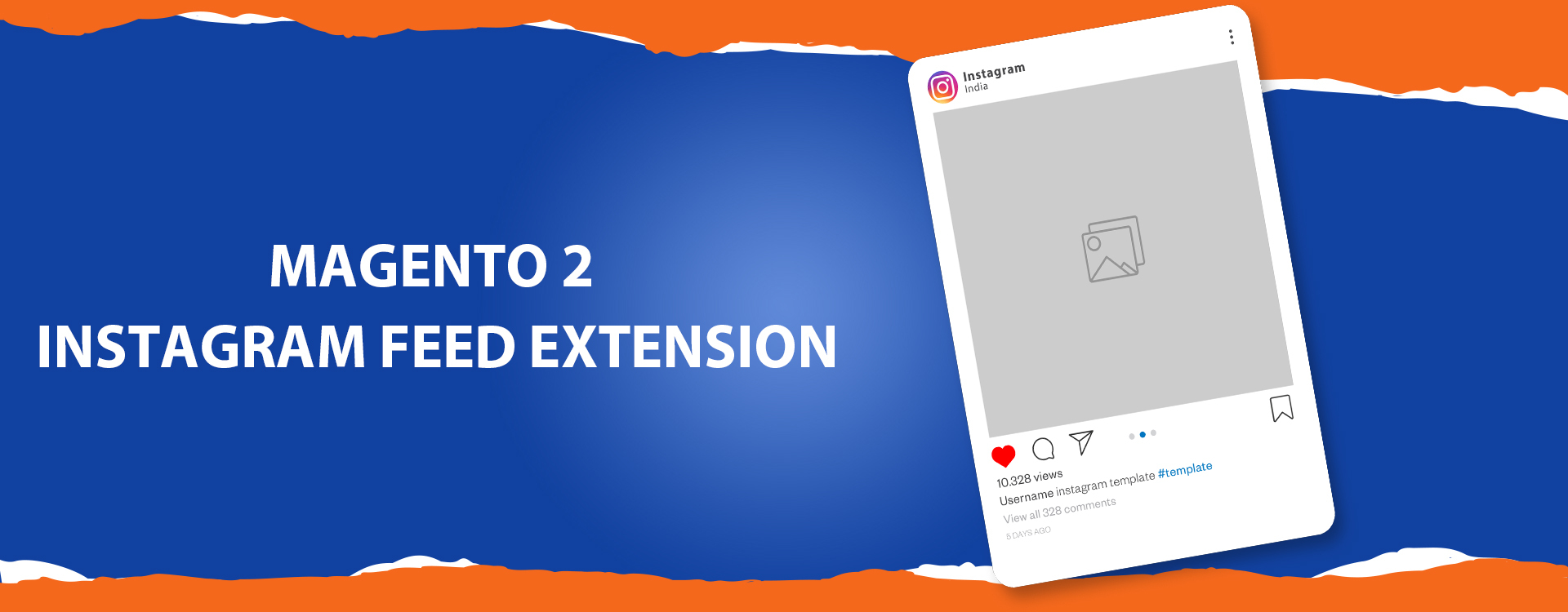 Magento 2 Instagram feed extension